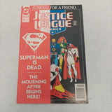 DC Comics Justice League America  #70 Funeral for a Friend