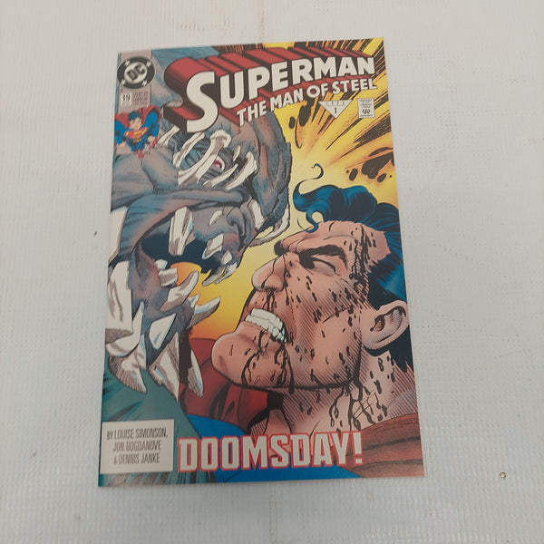 DC Comics Superman The Man of Steel #1 Doomsday