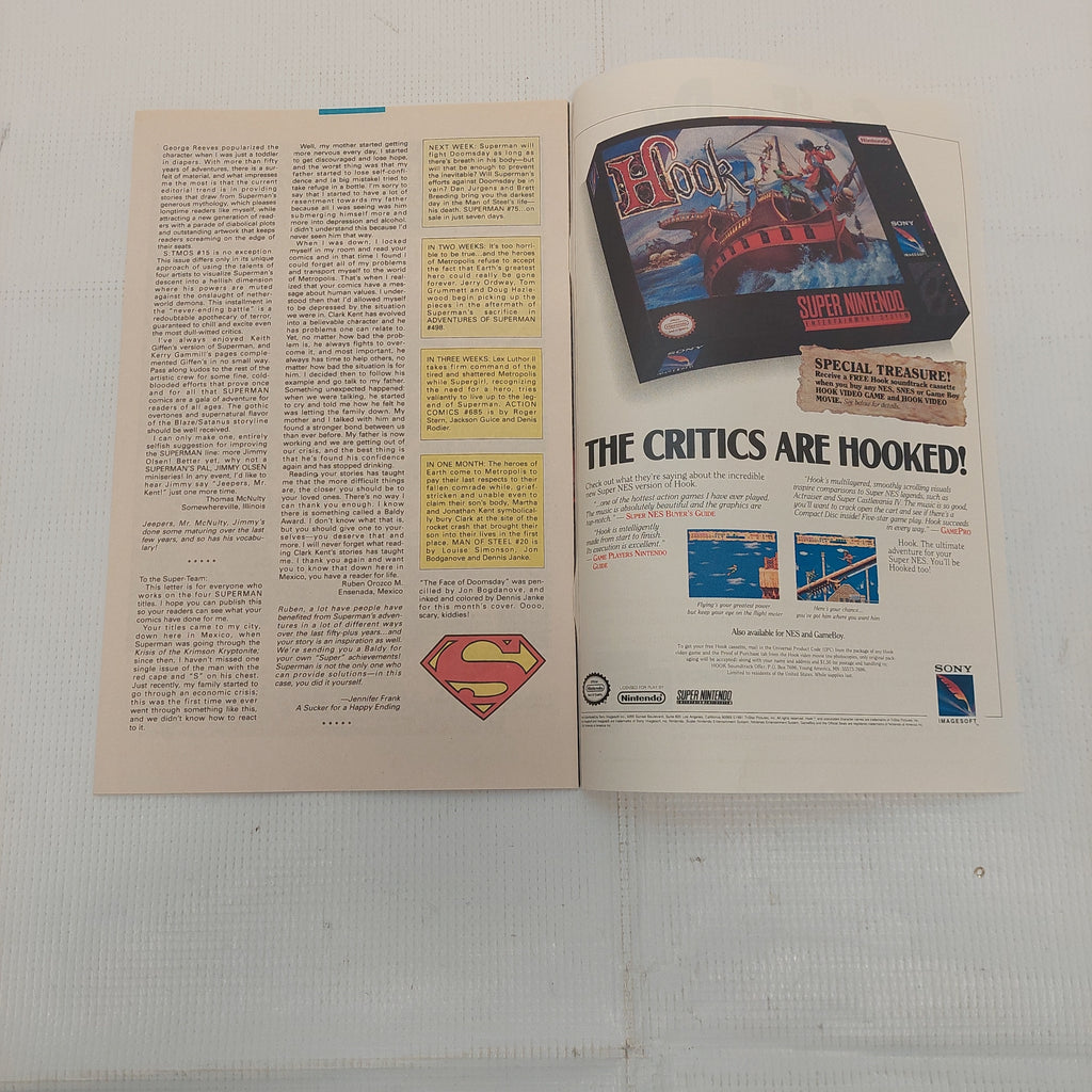DC Comics Superman The Man of Steel #1 Doomsday