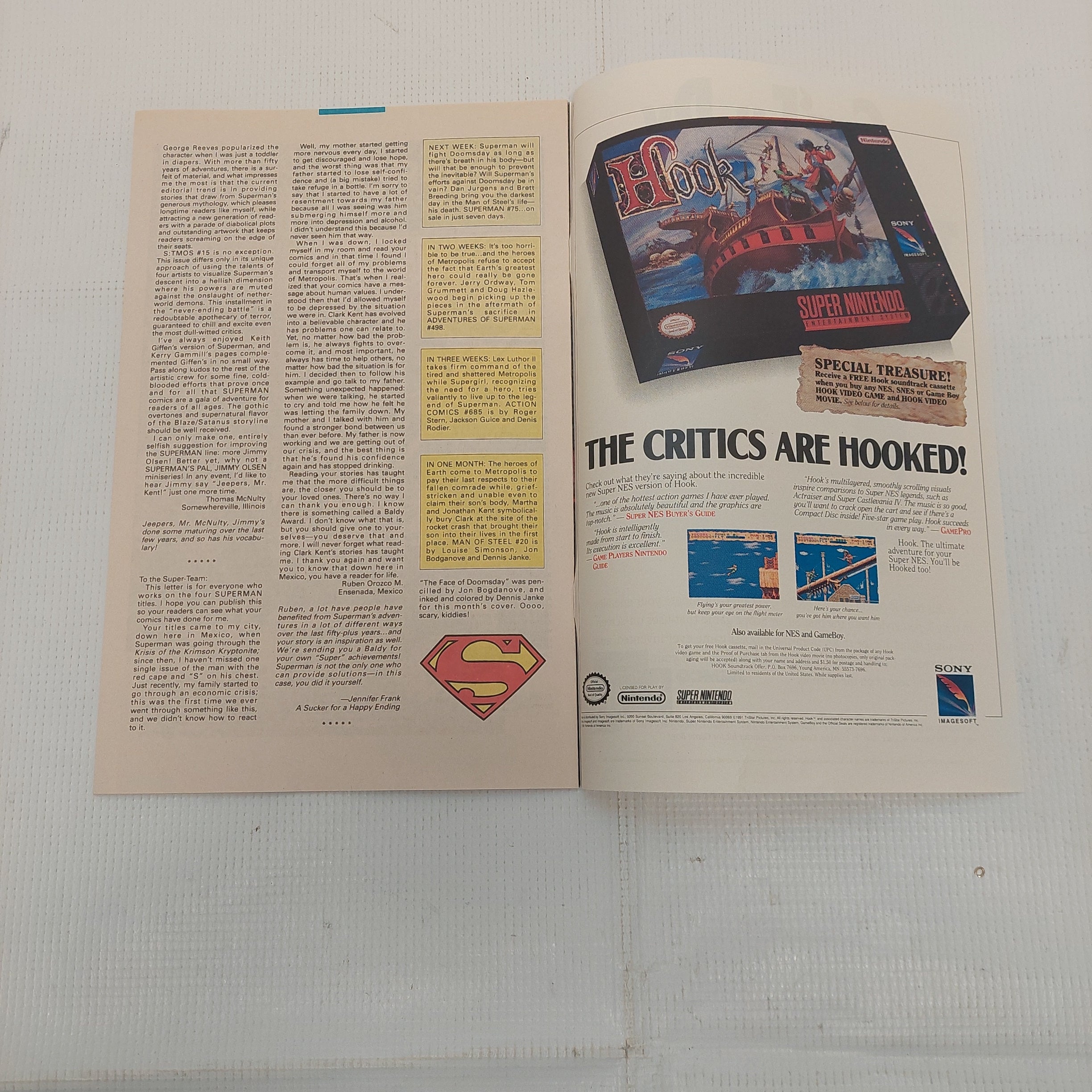 DC Comics Superman The Man of Steel #1 Doomsday