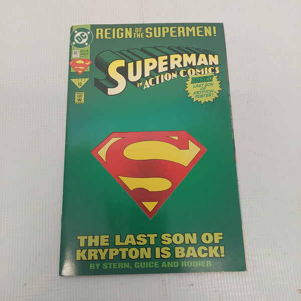 DC Comics Reign of the Superman in Action Comics #12