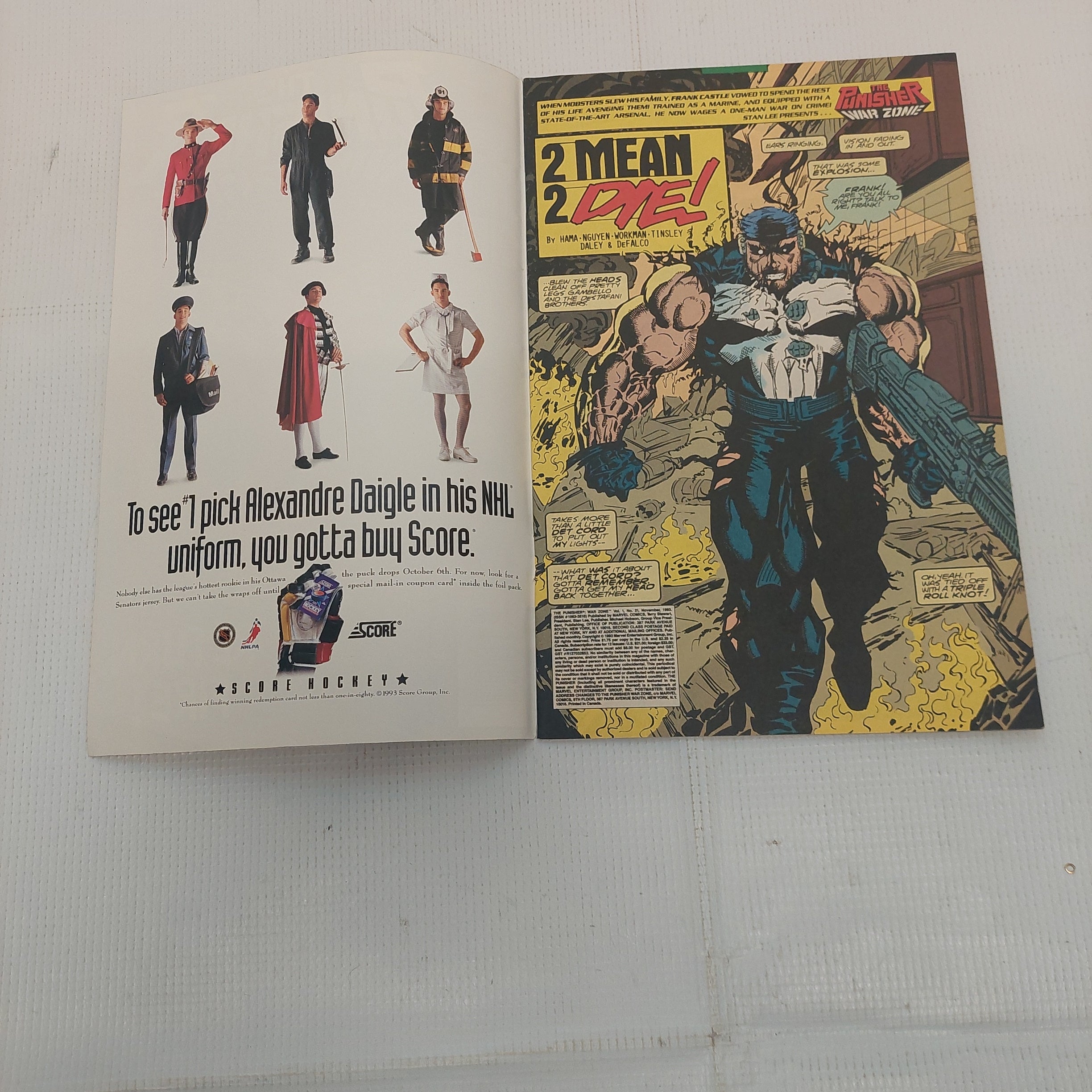 Marvel Comics The Punisher War Zone Return Fire! #21