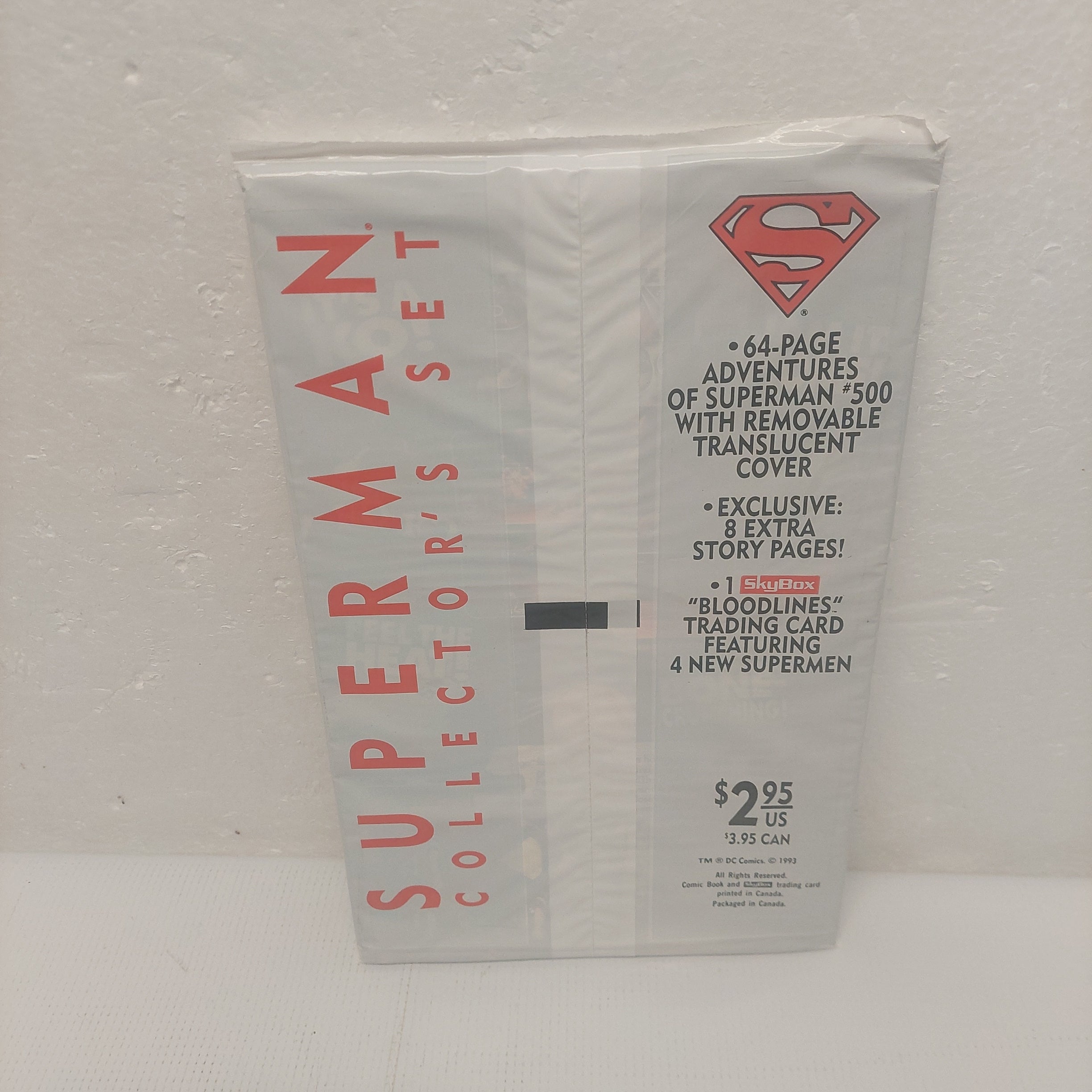 DC Comics Death of Superman Collectors Set White Bag Sealed