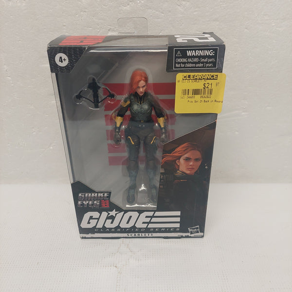 G.I. Joe Classified Series Scarlett Figure