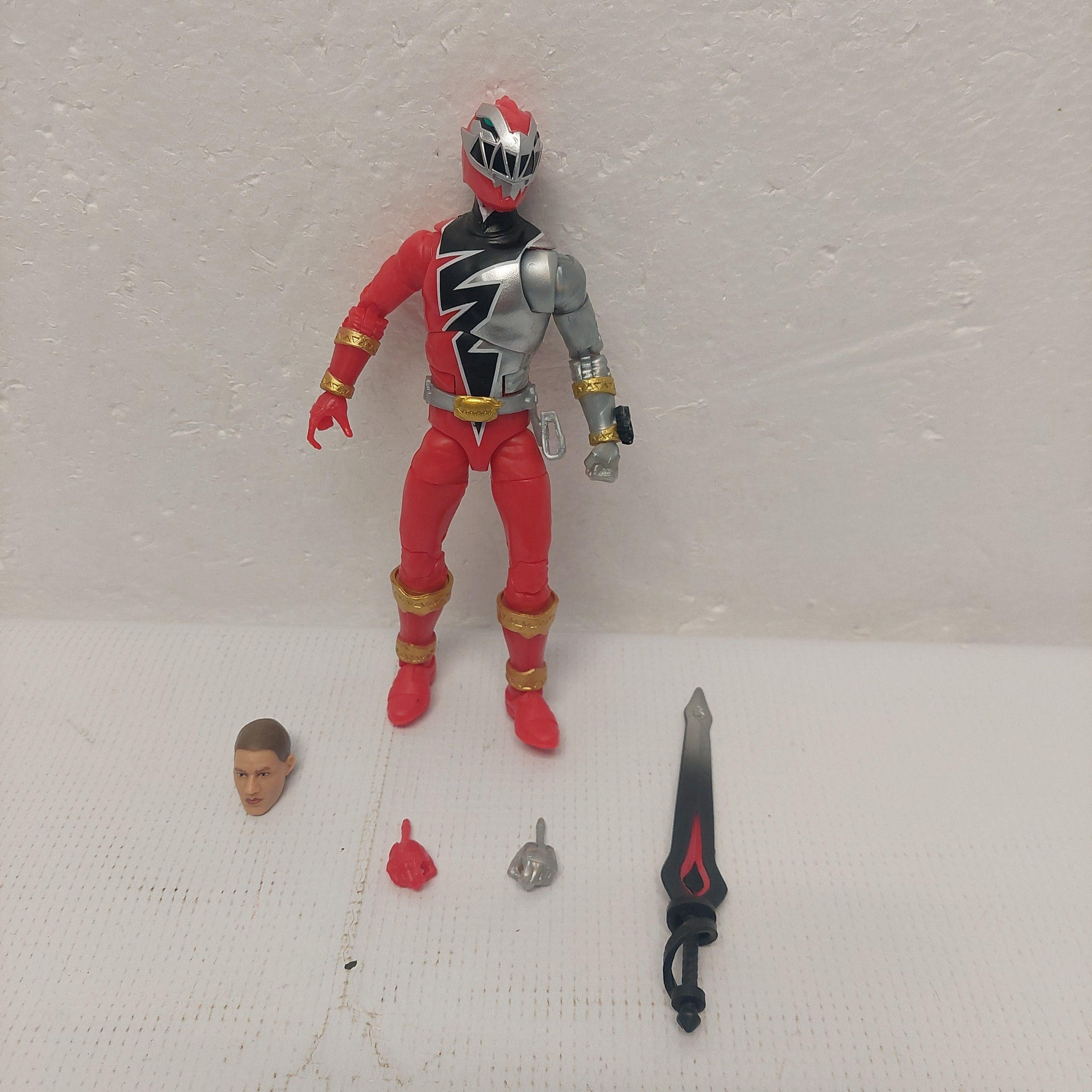Power Rangers Lightning Collection Dino Fury Red Ranger Figure