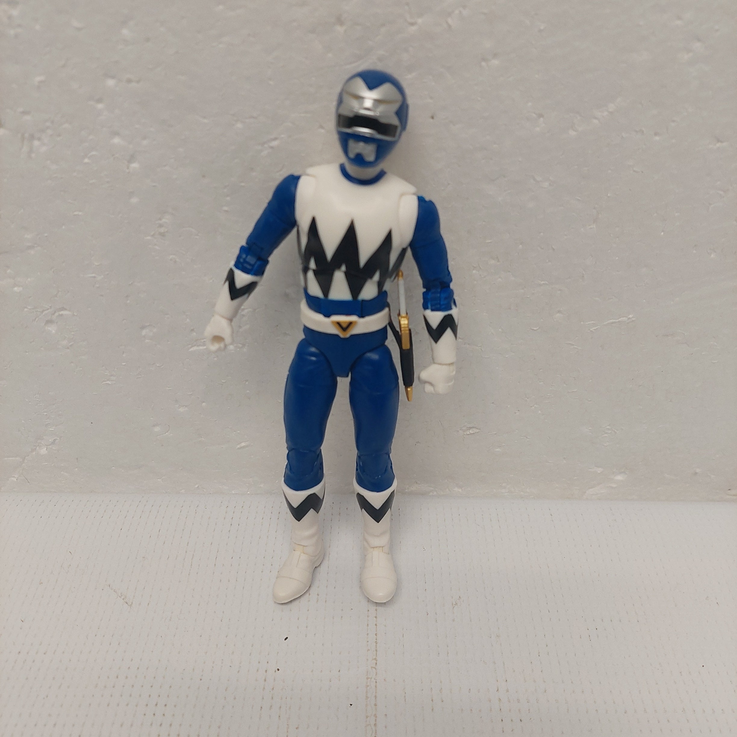 Power Rangers Lightning Collection Lost Galaxy Blue Ranger Figure Incomplete