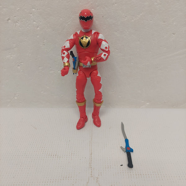 Power Rangers Lightning Collection Dino Thunder Red Ranger Figure Incomplete