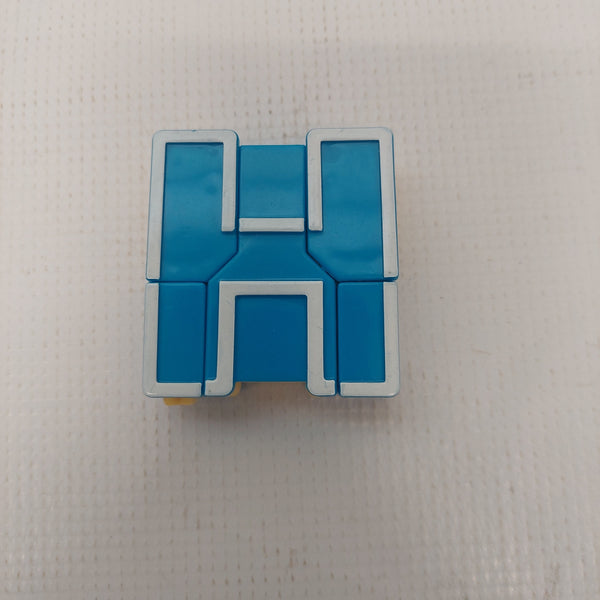 Vintage 1985 Alpha Bots Transforming Letter H