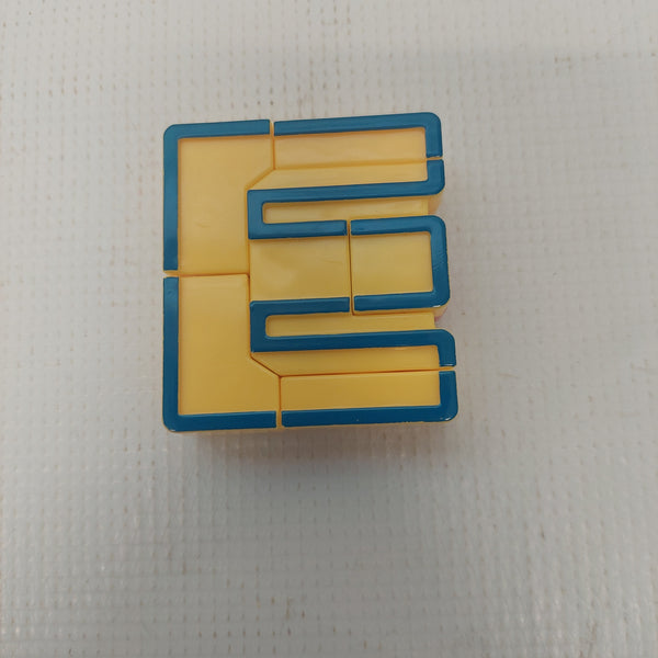 Vintage 1985 Alpha Bots Transforming Letter E