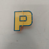 Vintage 1985 Alpha Bots Transforming Letter P