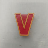 Vintage 1985 Alpha Bots Transforming Letter V