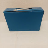 Vintage Blue Car Case Holds 24 Cars