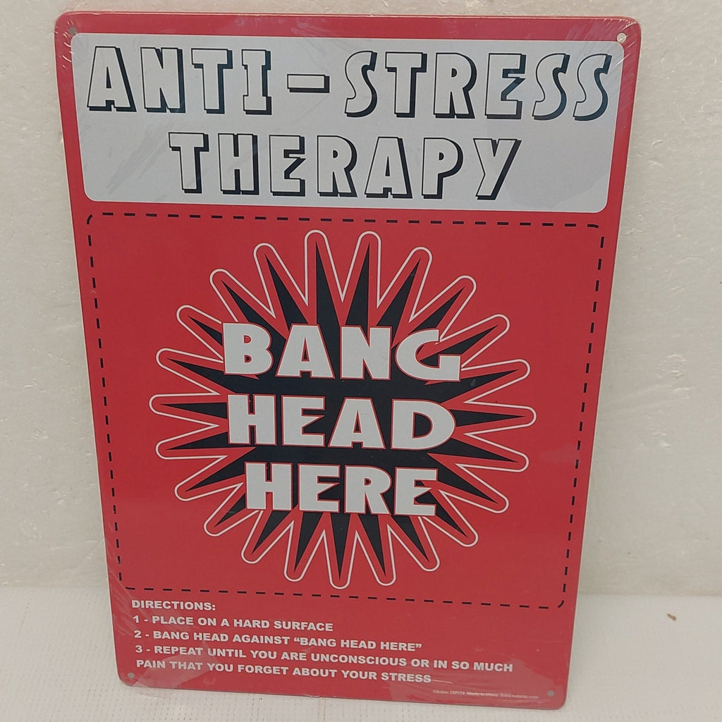 Anti-Stress Therapy Metal Tin