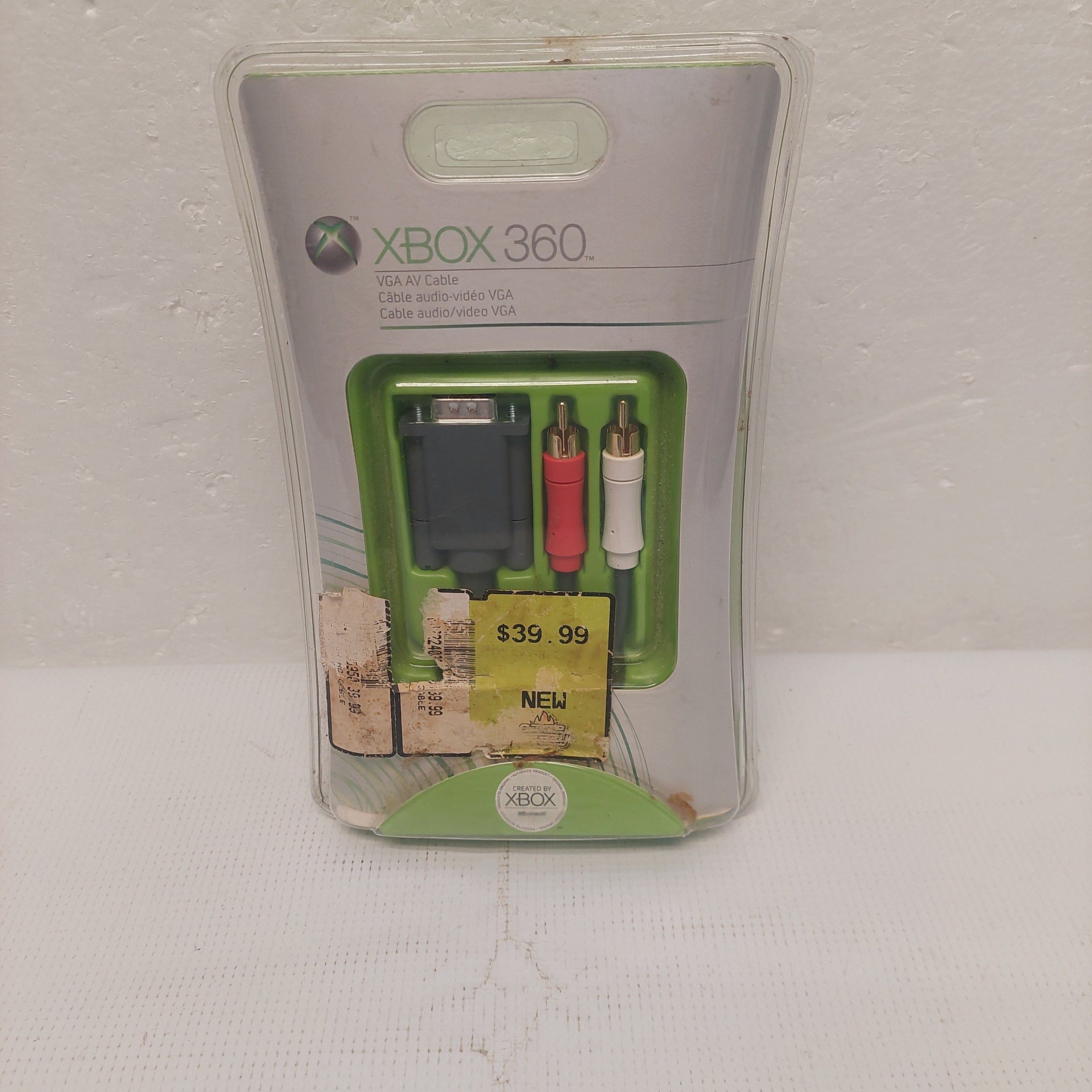 VGA AV Cable for Microsoft Xbox 360