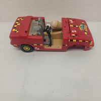 Vintage TYCO Crash Test Dummies Red Crash Car 1991 Incomplete