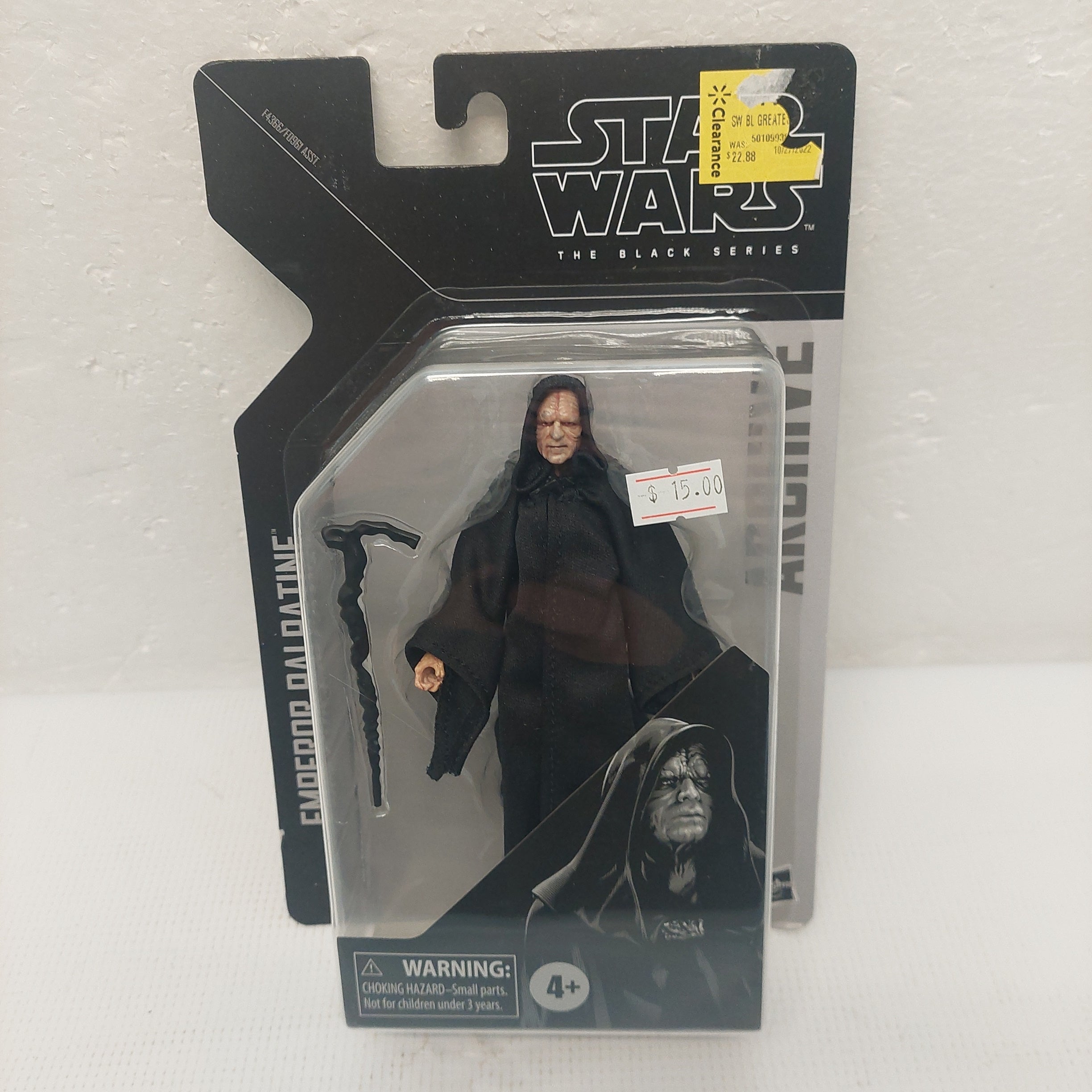 Star Wars The Black Series Emperor Palpatine Figure