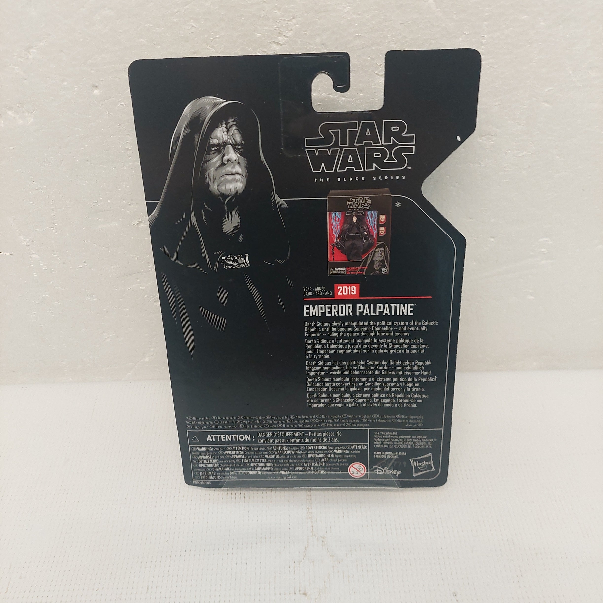 Star Wars The Black Series Emperor Palpatine Figure