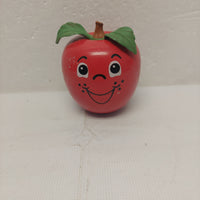 Vintage Fisher Price Happy Apple Musical Chime Roly Poly