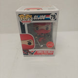 Funko Pop Cobra Red Ninja 79 G.I. Joe GameStop Exclusive