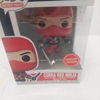 Funko Pop Cobra Red Ninja 79 G.I. Joe GameStop Exclusive