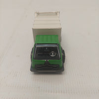 Vintage Tonka Green and White Garbage Truck