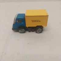 Vintage Tonka Blue and Yellow Box Truck