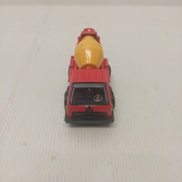 Vintage Tonka Red and Yellow Cement Mixer Truck