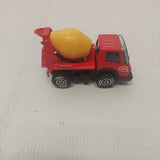 Vintage Tonka Red and Yellow Cement Mixer Truck