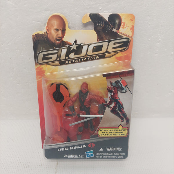 G.I. Joe Retaliation Red Ninja Figure