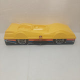 Vintage Matchbox Yellow Race Car Case