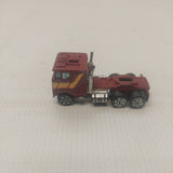 Vintage 1978 Universal Product Maroon Semi Truck Cab