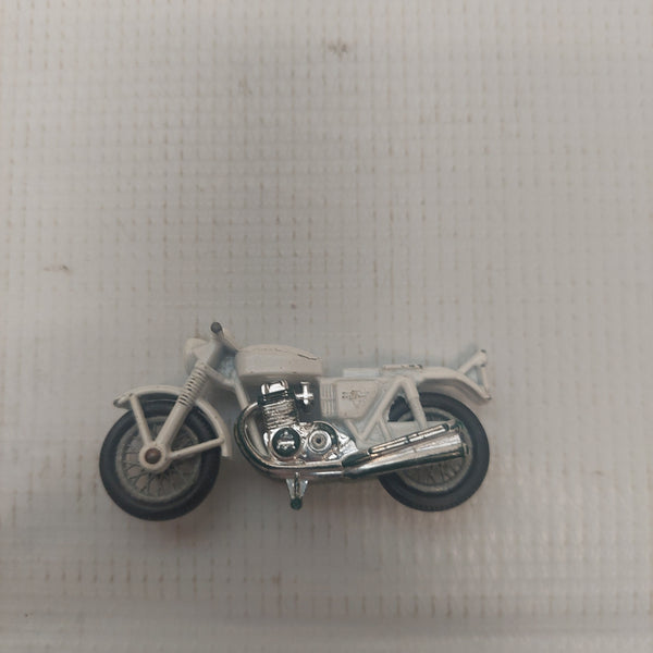 Vintage Lesney Matchbox White Honda 750 Motorcycle