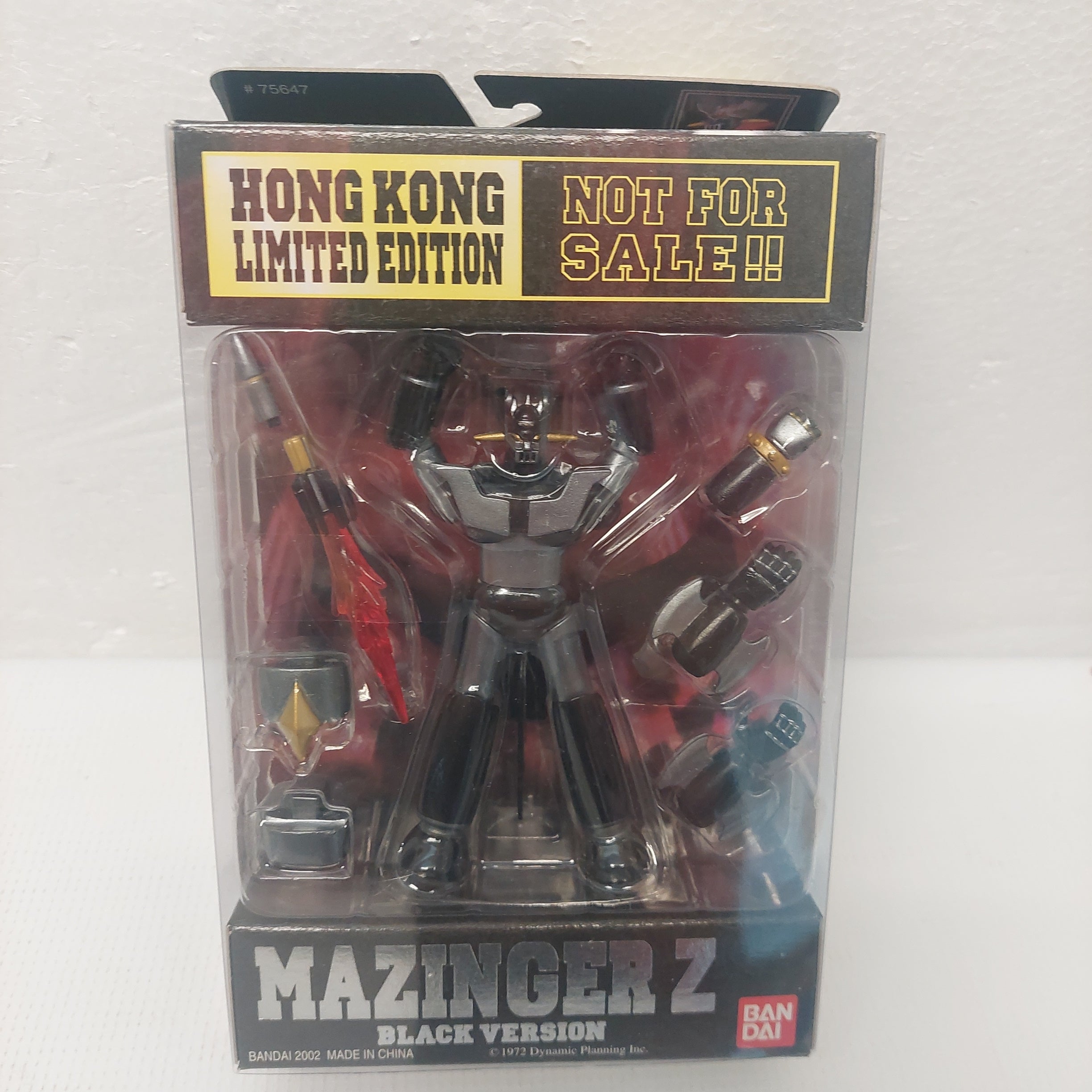 Soul of Chogokin Mazinger Z GX-01R Black Ver Hong Kong Edition
