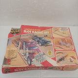 Vintage MASK Lighted Electric Slot Racing Set