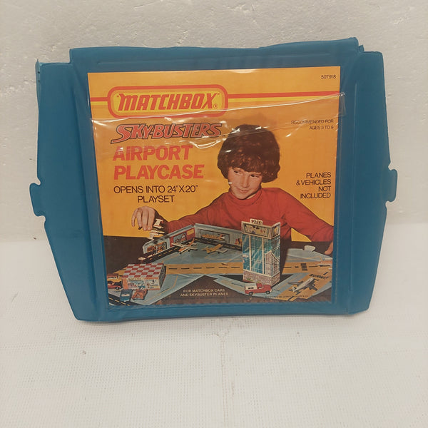 Vintage Matchbox Sky-Busters Airport Playcase