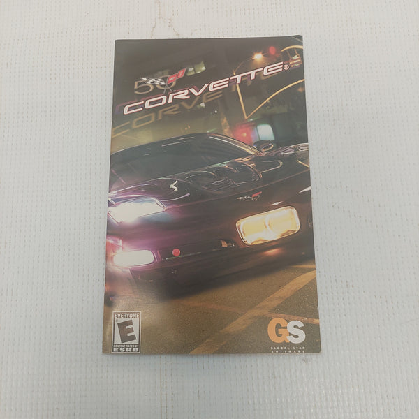 Playstation 2 Corvette Instruction Manual ONLY