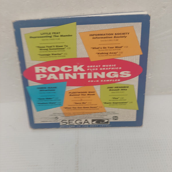 Sega Rock Paintings and Hot Hits CD Sampler 1992