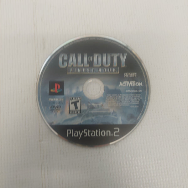 PlayStation 2 Call of Duty Finest Hour Game Only