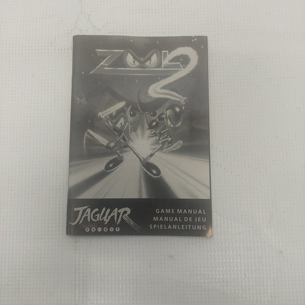 Zool 2 Atari Jaguar Manual ONLY