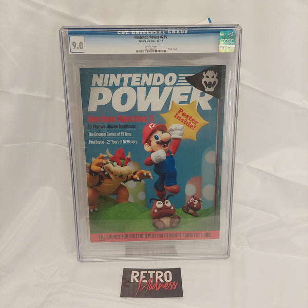 Nintendo Power #285 Final Issue Graded 9.0
