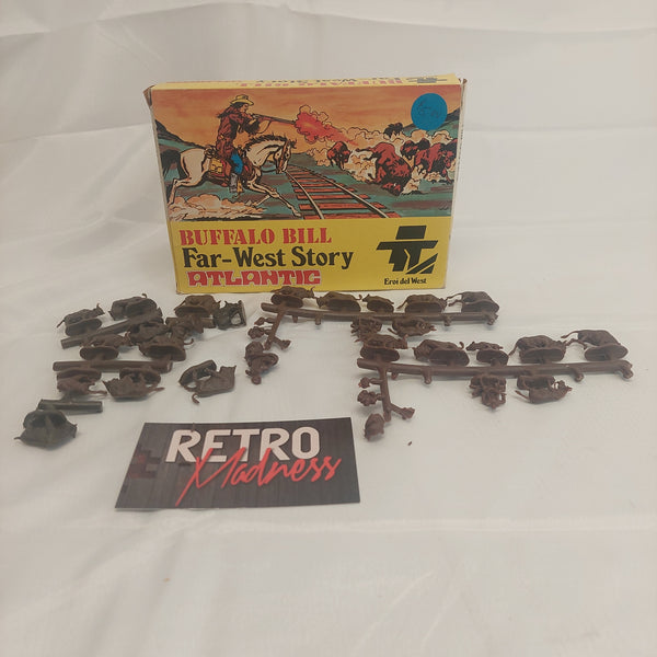 Eroi del West Atlantic Toys Buffalo Bill 1102 Far-West Story Incomplete