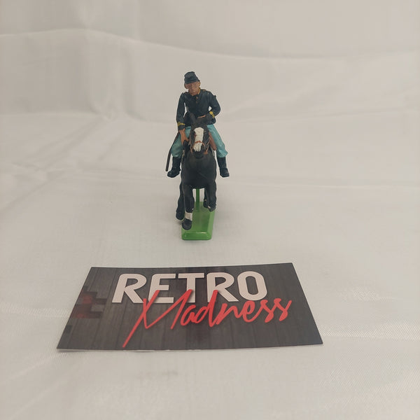 Vintage 1971 Britains LTD Deetail Civil War Soldier with Horse Figure