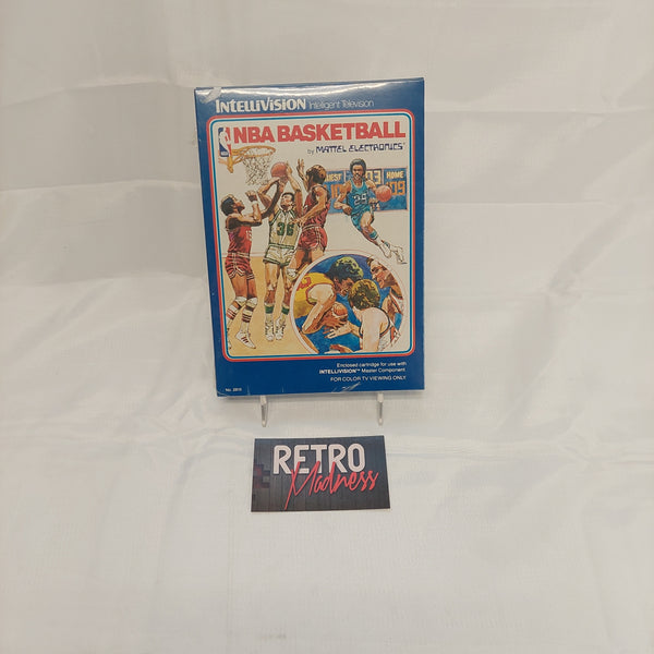 Intellivision NBA Basketball Video Game Cartridge Sealed