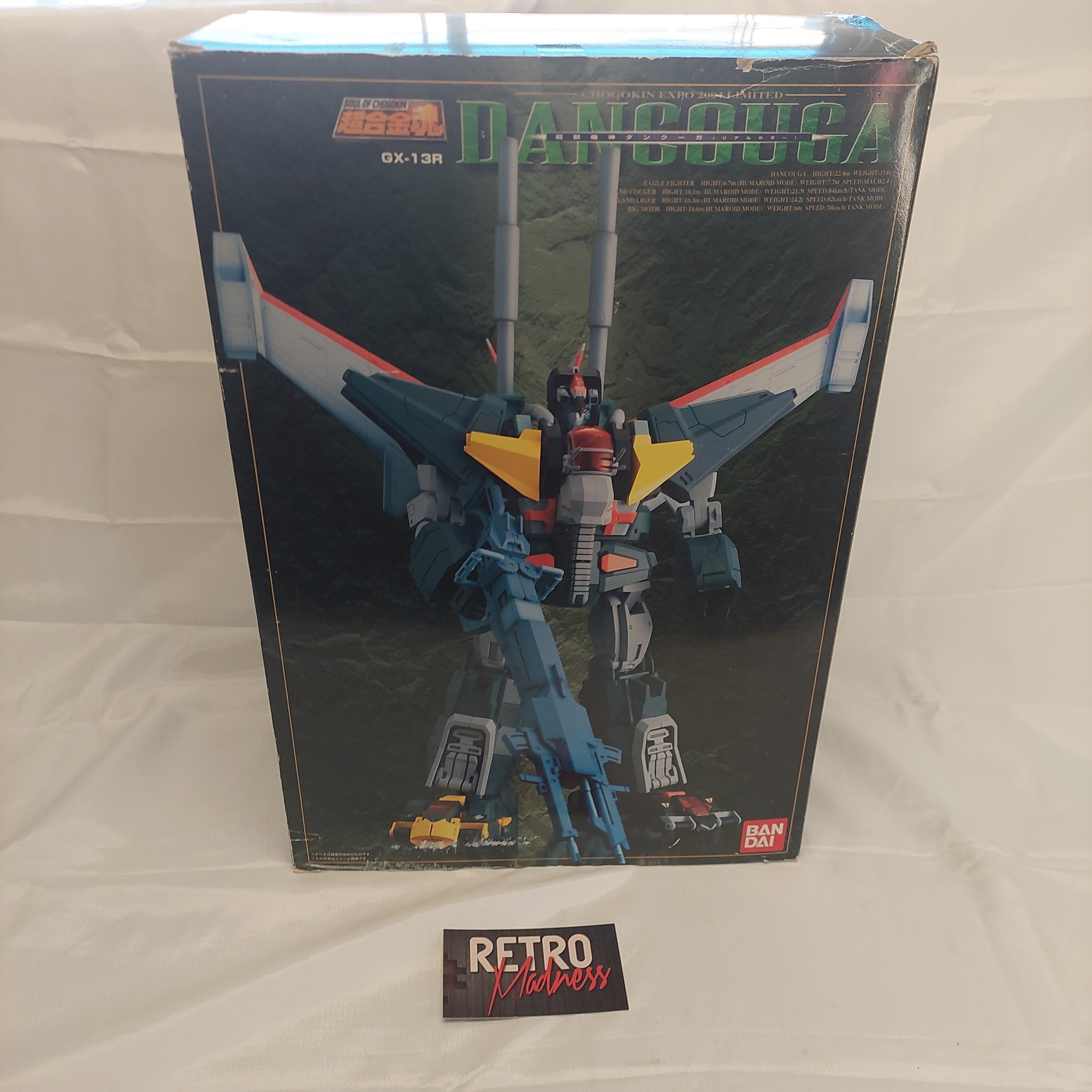 Soul of Chogokin Dancouga GX-13R Expo 2004 Limited Exclusive