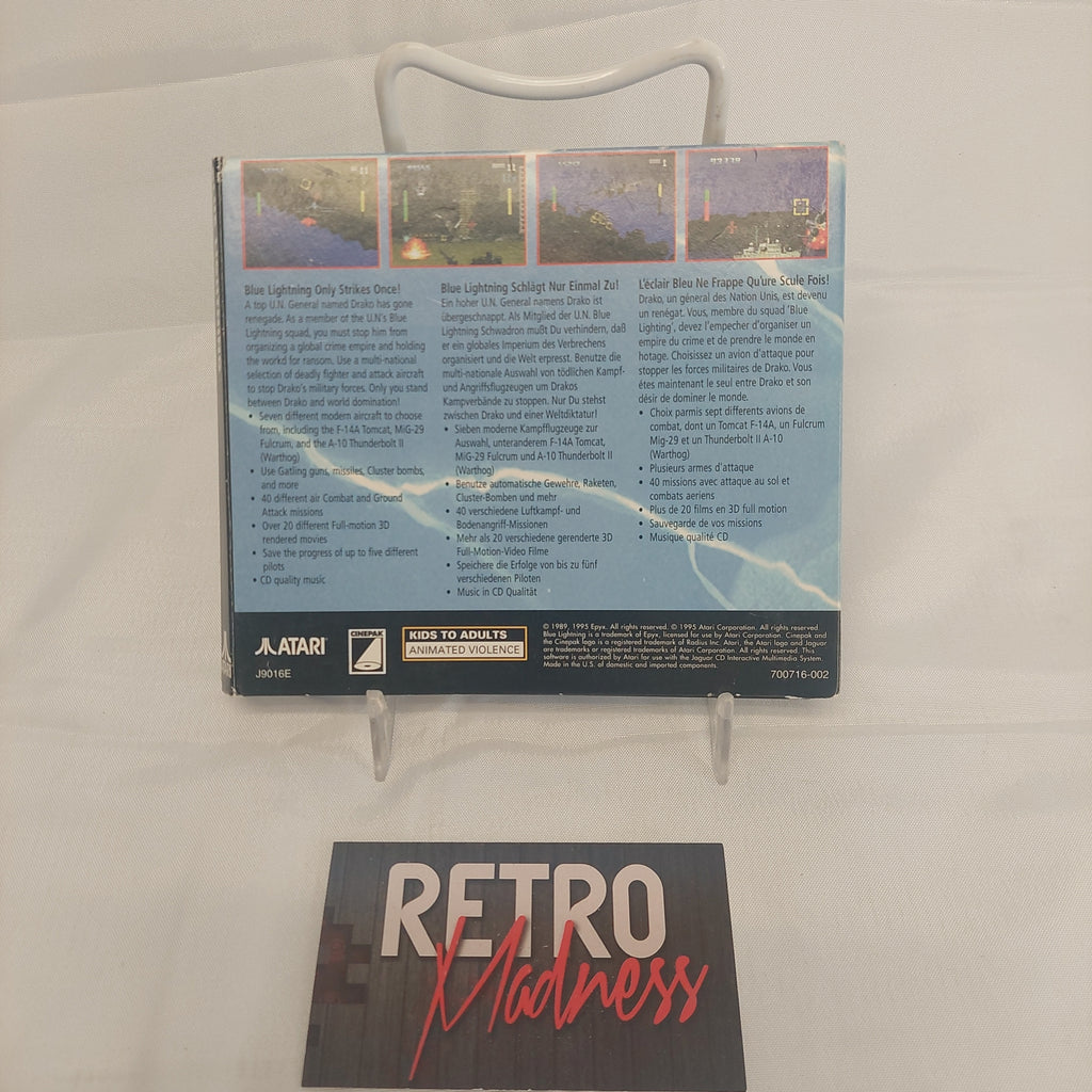 Atari Jaguar CD Blue Lightning