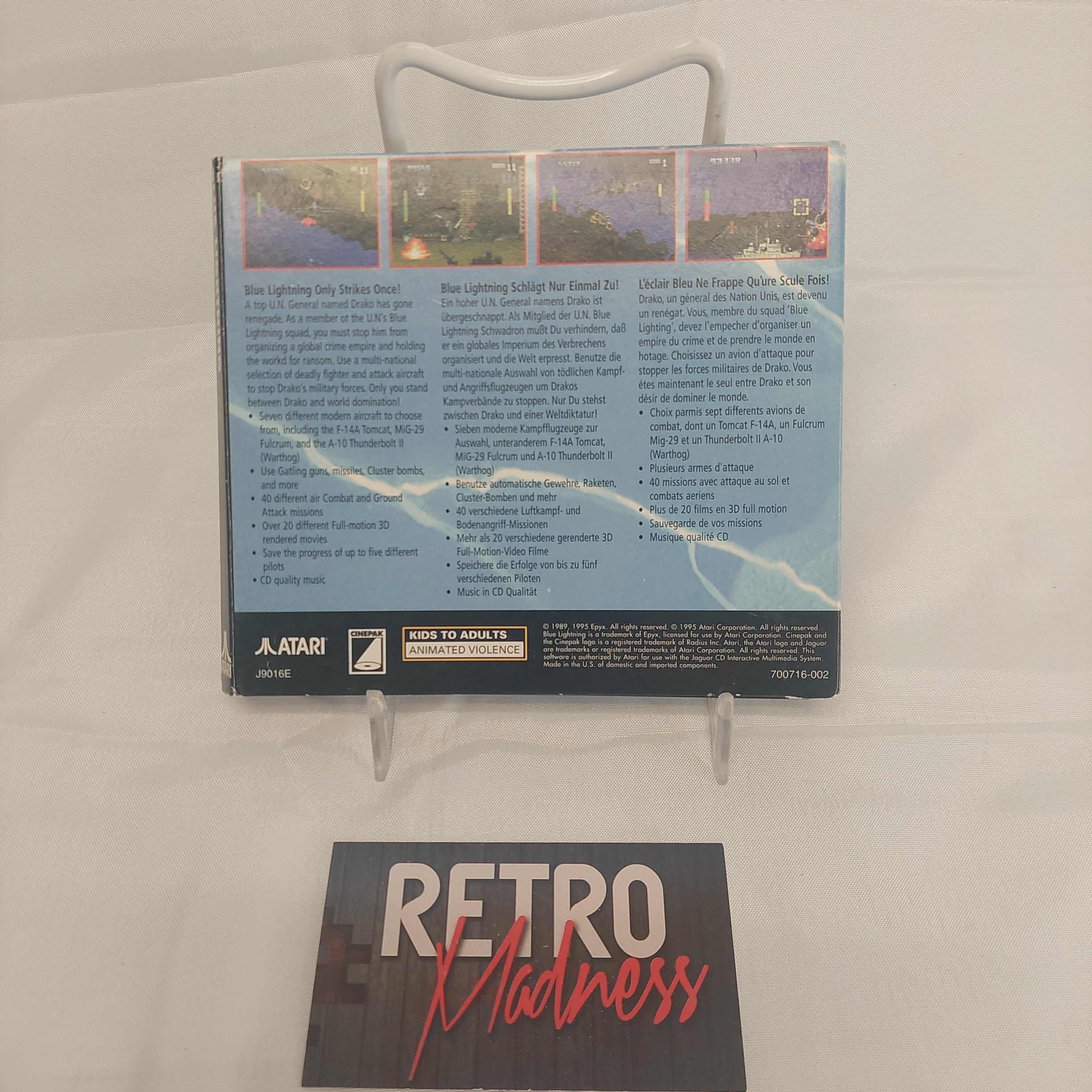 Atari Jaguar CD Blue Lightning