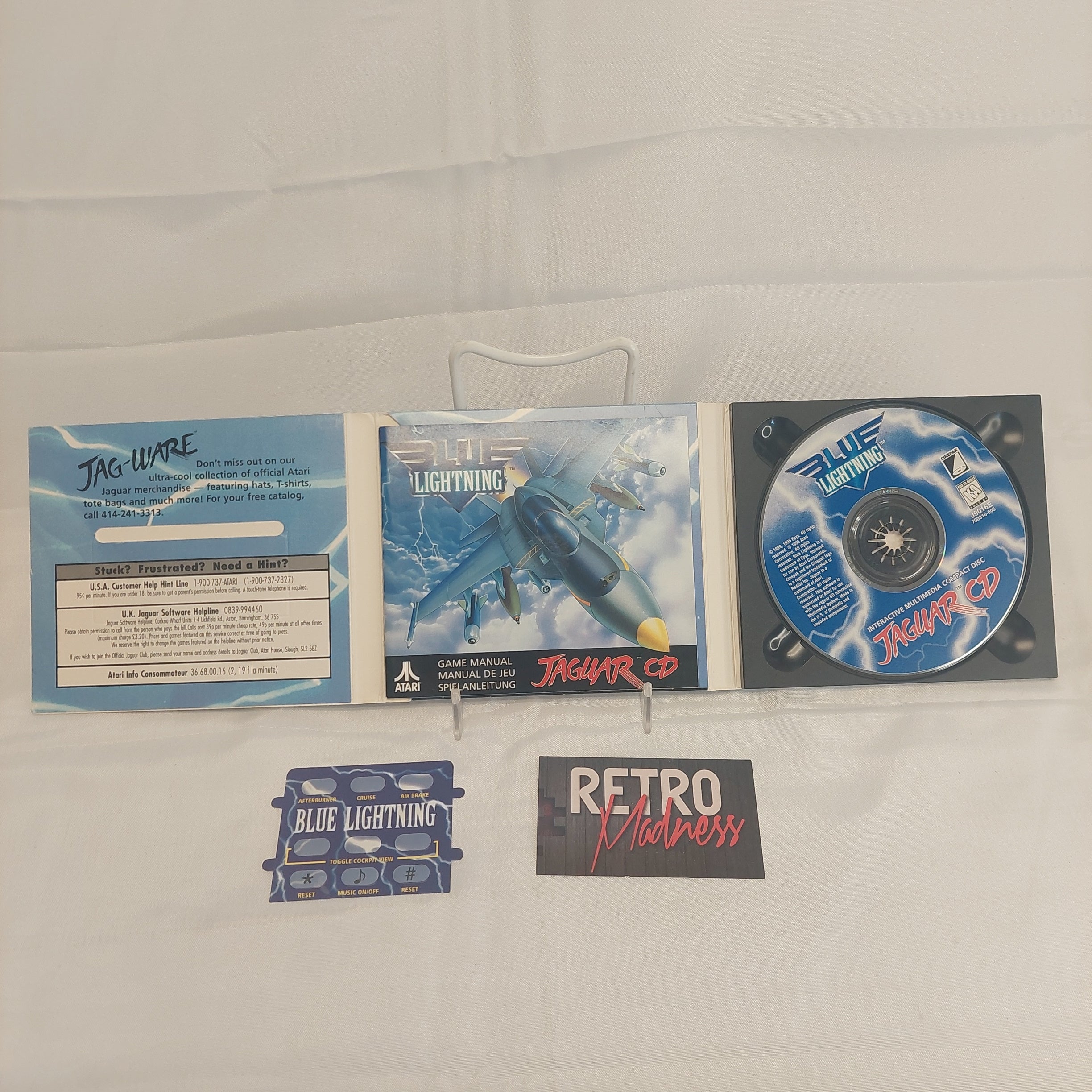Atari Jaguar CD Blue Lightning
