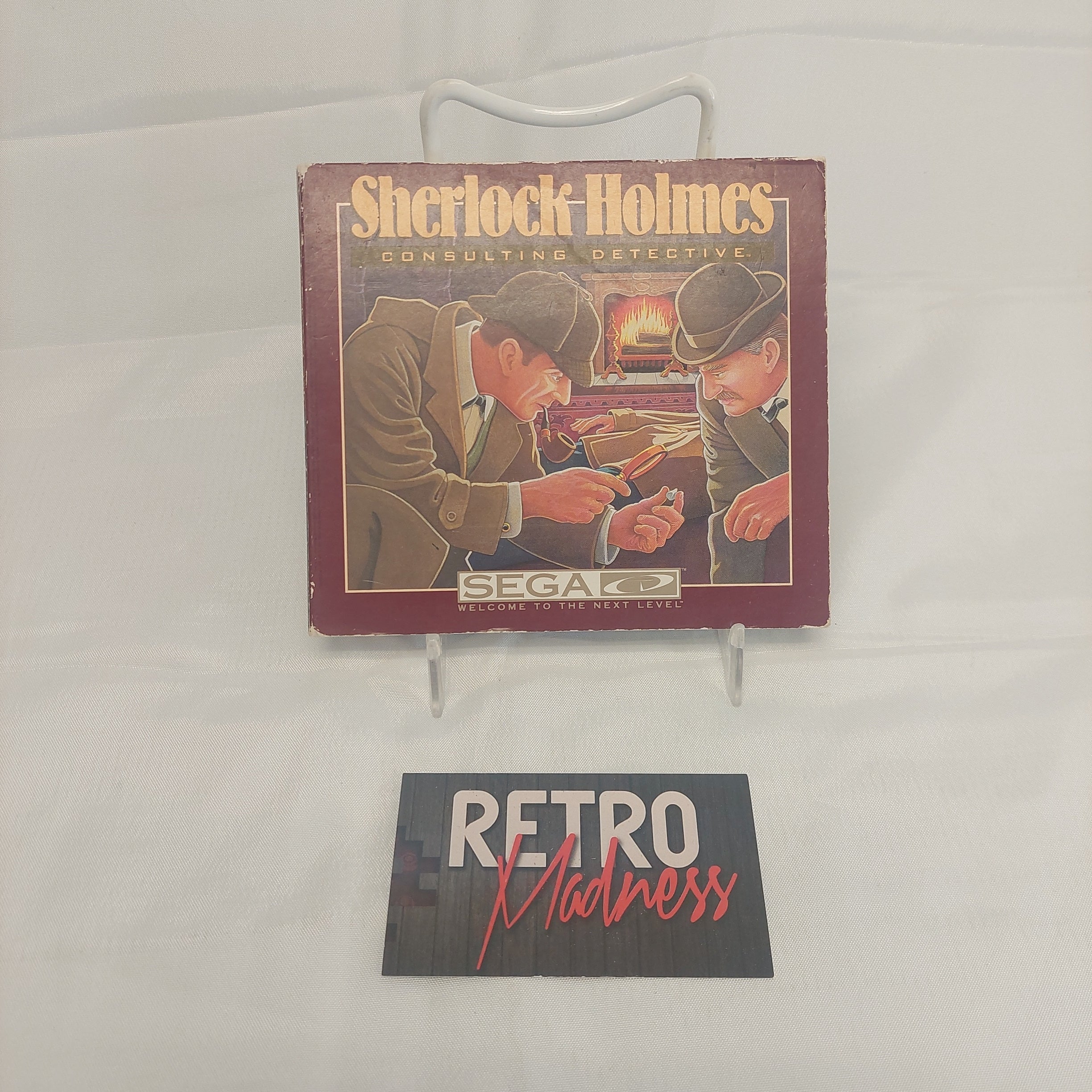 Sega CD Sherlock Holmes Consulting Detective and Sega Classics Arcade Collection Discs