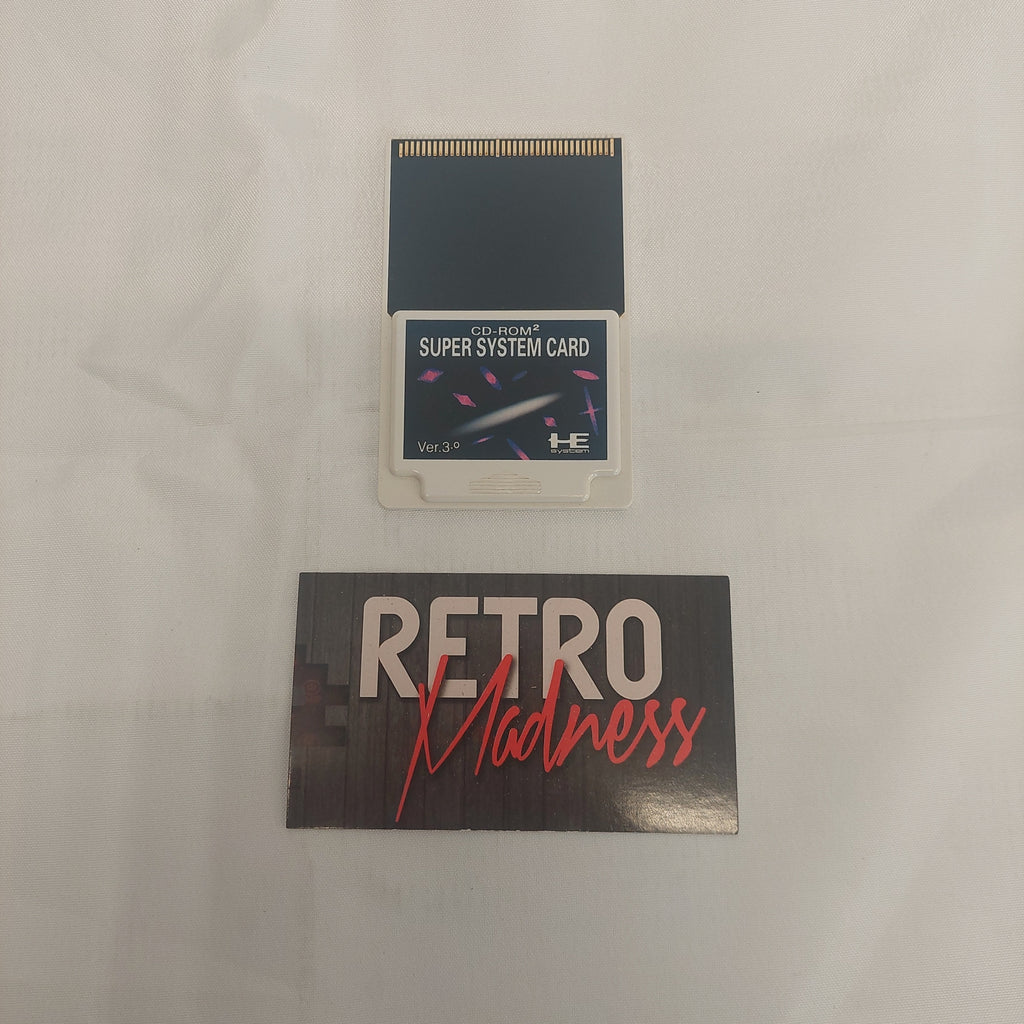 PC Engine Super System Card CD Rom2 System Ver. 3.0