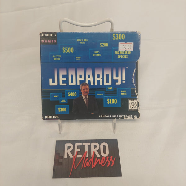 CD-i Games Jeopardy Compact Disc Interactive